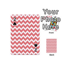 Chevron Pattern Gifts Playing Cards 54 (mini)  by GardenOfOphir