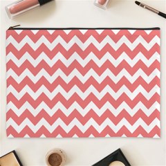 Chevron Pattern Gifts Cosmetic Bag (xxxl)  by GardenOfOphir