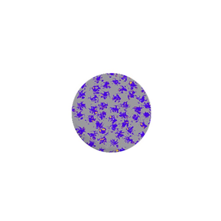 Purple Pattern 1  Mini Buttons