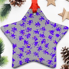 Purple Pattern Ornament (Star) 