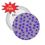 Purple Pattern 2.25  Buttons (10 pack)  Front