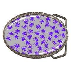 Purple Pattern Belt Buckles