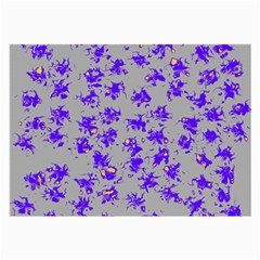 Purple Pattern Large Glasses Cloth by JDDesigns