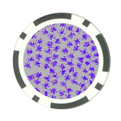 Purple Pattern Poker Chip Card Guards