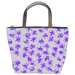 Purple Pattern Bucket Bags Front