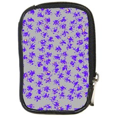 Purple Pattern Compact Camera Cases