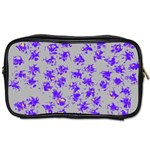 Purple Pattern Toiletries Bags Front