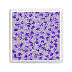 Purple Pattern Memory Card Reader (square)  by JDDesigns