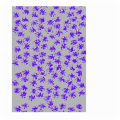 Purple Pattern Large Garden Flag (two Sides) by JDDesigns