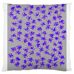 Purple Pattern Large Cushion Cases (Two Sides) 