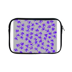 Purple Pattern Apple Ipad Mini Zipper Cases