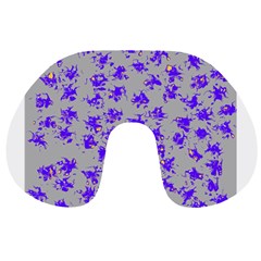 Purple Pattern Travel Neck Pillows