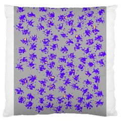 Purple Pattern Standard Flano Cushion Cases (Two Sides) 