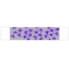 Purple Pattern Flano Scarf (large)  by JDDesigns