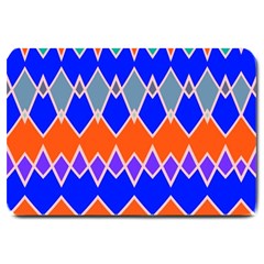 Rhombus Chains			large Doormat by LalyLauraFLM