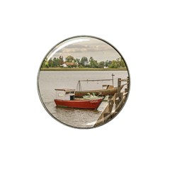 Santa Lucia River In Montevideo Uruguay Hat Clip Ball Marker (4 Pack) by dflcprints