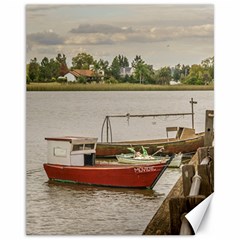 Santa Lucia River In Montevideo Uruguay Canvas 11  X 14   by dflcprints