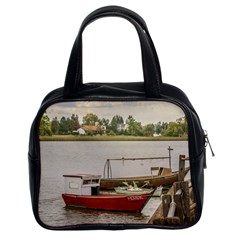 Santa Lucia River In Montevideo Uruguay Classic Handbags (2 Sides) by dflcprints