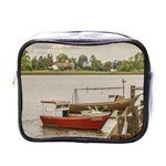 Santa Lucia River In Montevideo Uruguay Mini Toiletries Bags Front