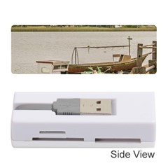 Santa Lucia River In Montevideo Uruguay Memory Card Reader (stick)  by dflcprints