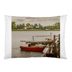 Santa Lucia River In Montevideo Uruguay Pillow Cases (two Sides) by dflcprints