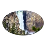 YELLOWSTONE WATERFALL Oval Magnet Front