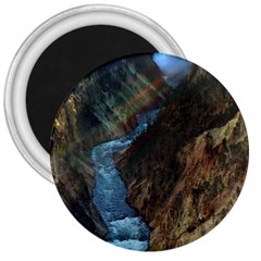 Yellowstone Lower Falls 3  Magnets by trendistuff