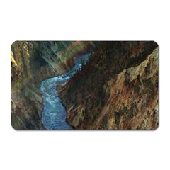 Yellowstone Lower Falls Magnet (rectangular) by trendistuff