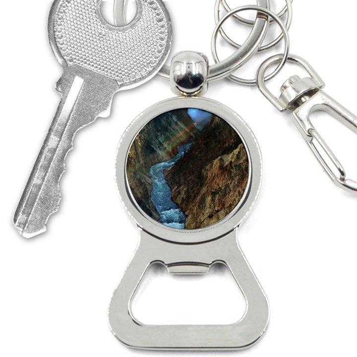 YELLOWSTONE LOWER FALLS Bottle Opener Key Chains