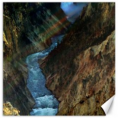 Yellowstone Lower Falls Canvas 20  X 20   by trendistuff