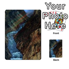 Yellowstone Lower Falls Multi-purpose Cards (rectangle)  by trendistuff