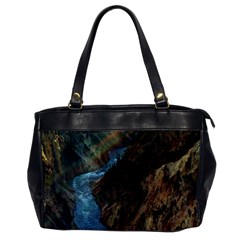 Yellowstone Lower Falls Office Handbags by trendistuff