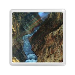 Yellowstone Lower Falls Memory Card Reader (square)  by trendistuff