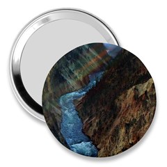 Yellowstone Lower Falls 3  Handbag Mirrors by trendistuff