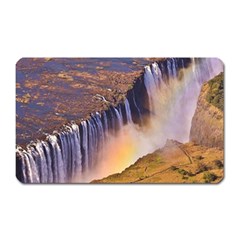 WATERFALL AFRICA ZAMBIA Magnet (Rectangular)