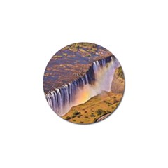 Waterfall Africa Zambia Golf Ball Marker (4 Pack) by trendistuff