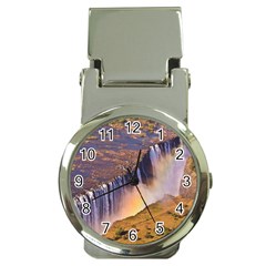 WATERFALL AFRICA ZAMBIA Money Clip Watches