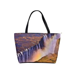 Waterfall Africa Zambia Shoulder Handbags by trendistuff