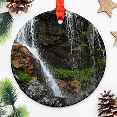 Waterfall Ornament (round)  by trendistuff