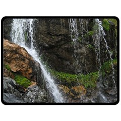 Waterfall Fleece Blanket (large)  by trendistuff