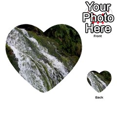 Water Overflow Multi-purpose Cards (heart)  by trendistuff