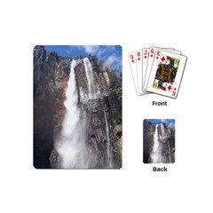 Salto Del Angel Playing Cards (mini)  by trendistuff