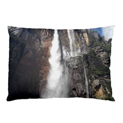 Salto Del Angel Pillow Cases (two Sides) by trendistuff