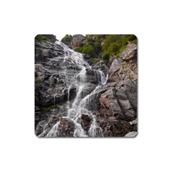 Mountain Waterfall Square Magnet by trendistuff