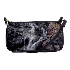 Mountain Waterfall Shoulder Clutch Bags by trendistuff