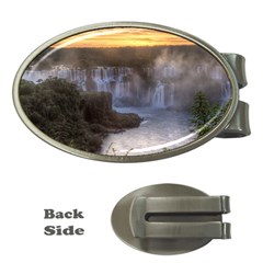 Iguazu Falls Money Clips (oval)  by trendistuff