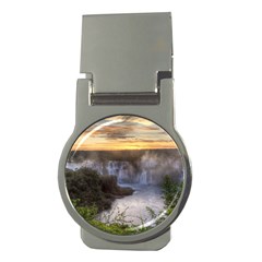 Iguazu Falls Money Clips (round)  by trendistuff