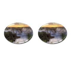 Iguazu Falls Cufflinks (oval) by trendistuff