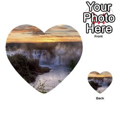 Iguazu Falls Multi-purpose Cards (heart) 