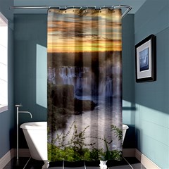 Iguazu Falls Shower Curtain 36  X 72  (stall)  by trendistuff